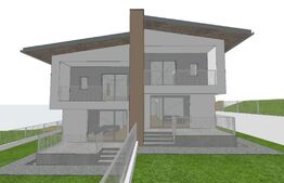 Teren cu proiect autorizat pentru o casa cuplata, 550mp, zona Tauti