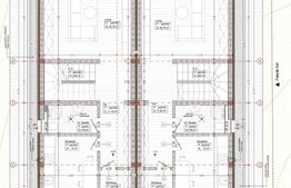 Teren cu proiect autorizat pentru o casa cuplata, 550mp, zona Tauti