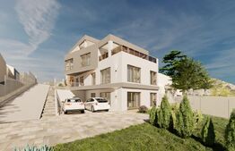 Teren intravilan cu suprafata de 828mp ,cu autorizatie de construire pentru doua unitati locative