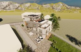 Teren intravilan cu suprafata de 828mp ,cu autorizatie de construire pentru doua unitati locative