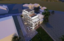 Teren intravilan cu suprafata de 828mp ,cu autorizatie de construire pentru doua unitati locative