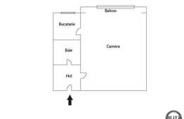 Garsoniera 28 mp, mobilata  complet, zona strazii Cojocnei!