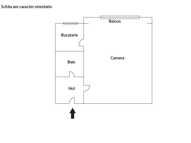Garsonieră de vânzare Marasti - 11827AV | BLITZ Cluj-Napoca | Poza1
