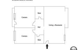 3 camere, 88 mp, decomandat, parcare, garaj, boxa la subsol, zona BRD!