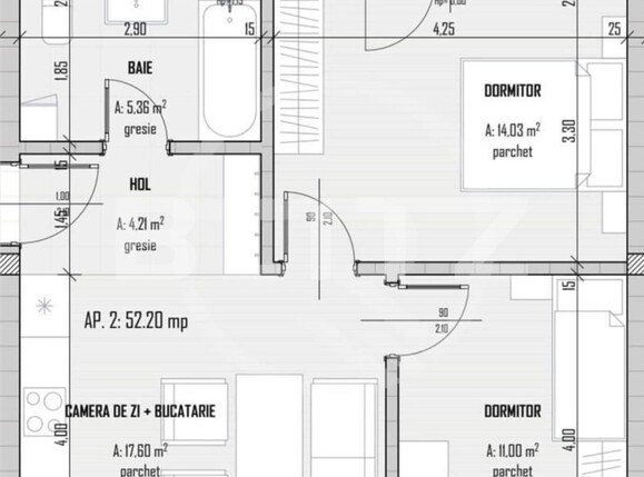 Apartament de vânzare 3 camere Baciu - 118579AV | BLITZ Cluj-Napoca | Poza1