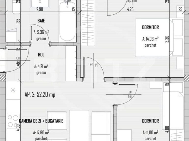 Apartament de vânzare 3 camere Baciu - 118579AV | BLITZ Cluj-Napoca | Poza1