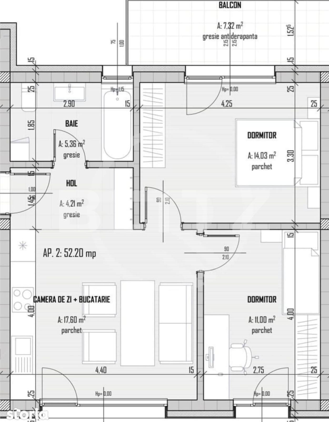 Apartament de vânzare 3 camere Baciu - 118579AV | BLITZ Cluj-Napoca | Poza1