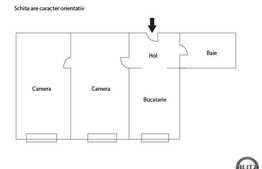 Vanzare 2 camere, 42 mp, etaj intermediar, boxa la subsol, zona strazii Taberei!
