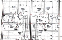 Duplex semifinisat 5 cam,120 mp, 400 teren, Gilau 