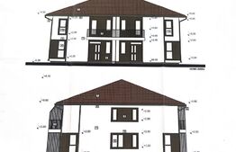 Duplex semifinisat 5 cam,120 mp, 400 teren, Gilau 