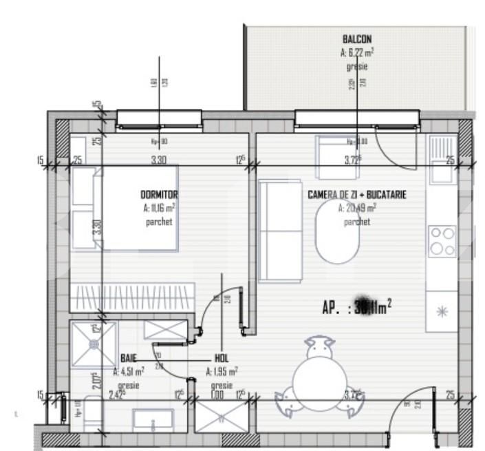 Apartament de vânzare 2 camere Baciu - 119335AV | BLITZ Cluj-Napoca | Poza1