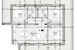 Apartament  4 camere Finisat, 82mp, tip Pethouse, terasa 80mp, Calea Baciului Petrom, TVA INCLUS