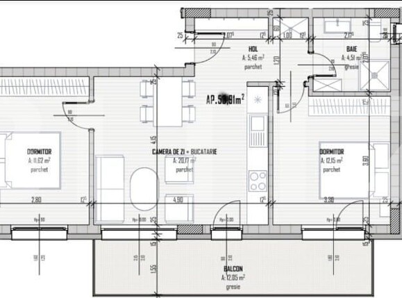 Apartament de vânzare 3 camere Baciu - 119484AV | BLITZ Cluj-Napoca | Poza2