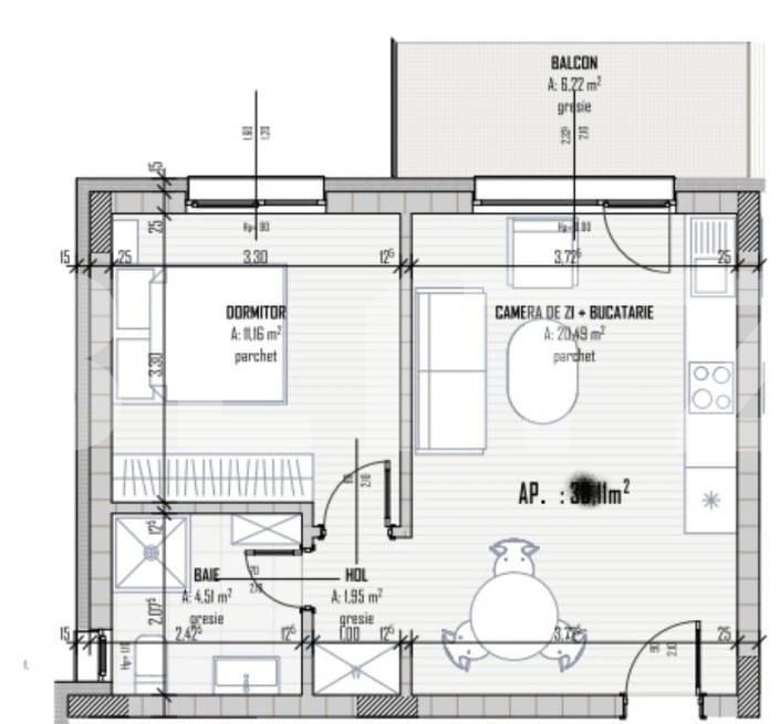 Apartament de vânzare 2 camere Baciu - 119485AV | BLITZ Cluj-Napoca | Poza2