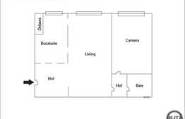 Apartament 2 camere, 55 mp, imobil nou, utilat, parcare, zona Plopilor!