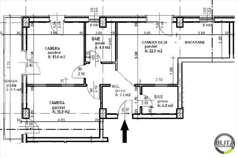 Apartament de vânzare 3 camere Gheorgheni - 11983AV | BLITZ Cluj-Napoca | Poza7
