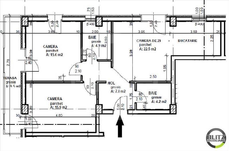 Apartament de vânzare 3 camere Gheorgheni - 11983AV | BLITZ Cluj-Napoca | Poza1