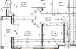 Duplex semifinisat, 4 camere, P + E , 94 mp, 100 teren, Avram Iancu 