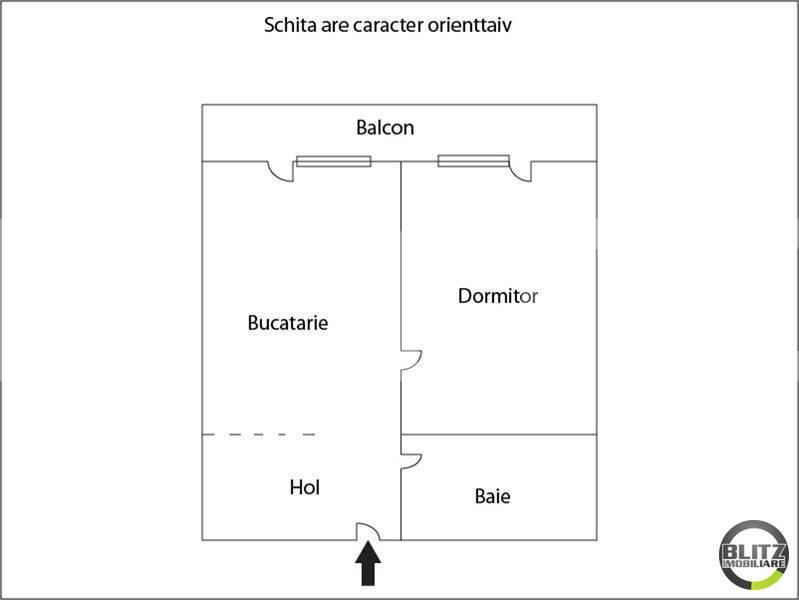 Garsonieră de vânzare Floreşti - 1199AV | BLITZ Cluj-Napoca | Poza3