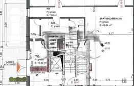 Spatiu comercial, 105 mp, vitrina la strada, zona Platinia