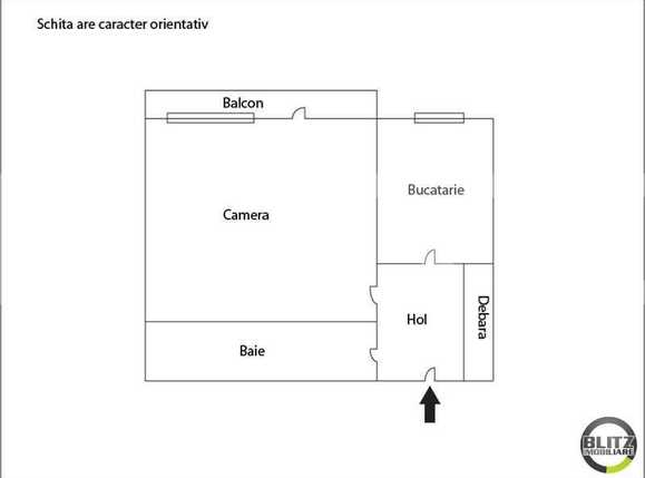 Garsonieră de vânzare Marasti - 12006AV | BLITZ Cluj-Napoca | Poza6