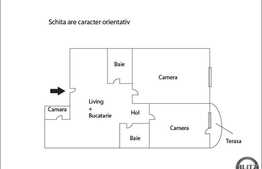 Vanzare 3 camere, 93 mp decomandat! Boxa, GARAJ, plus loc parcare acoperit!