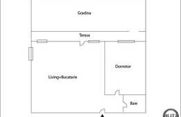 Apartament 2 camere, 52 mp utili, gradina 50mp, terasa, zona Lidl