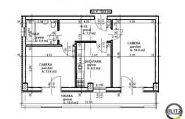 2 camere, 52 mp, semifinisat, imobil nou, garaj inclus