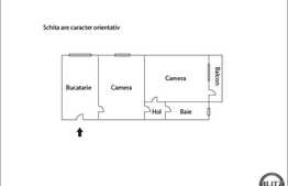 2 camere, 50 mp, garaj, zona strazii Liviu Rebreanu!