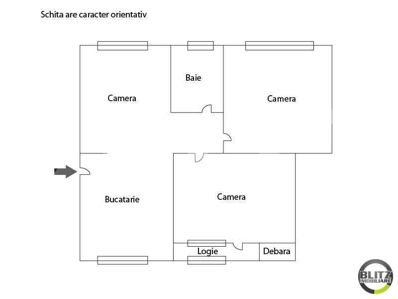 Apartament de vânzare 3 camere Grigorescu - 12034AV | BLITZ Cluj-Napoca | Poza14