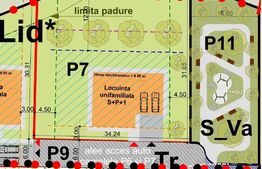 Teren 1405 mp, PUZ avansat, Faget