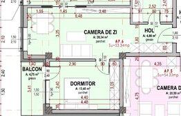 Comision 0! 2 camere semifinisat, garaj subteran, 54 mp utili, zona Somesului