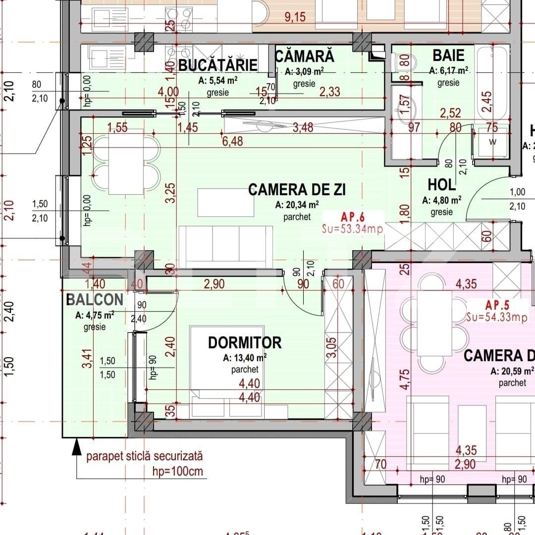 Apartament de vânzare 2 camere Floreşti - 120526AV | BLITZ Cluj-Napoca | Poza2