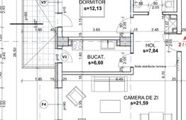 Apartament cu 2 camere, 53mp, decomandate, Andrei Muresanu