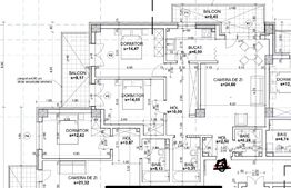 Apartament cu 3 camere, 81mp, zona Andrei Muresanu 