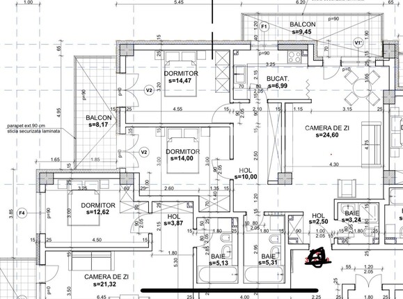 Apartament de vânzare 3 camere Andrei Mureşanu - 120546AV | BLITZ Cluj-Napoca | Poza2
