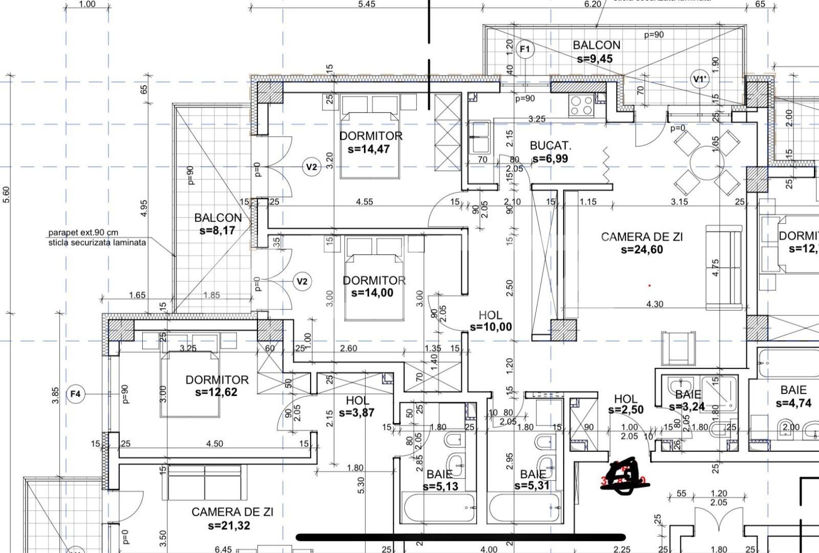 Apartament de vânzare 3 camere Andrei Mureşanu - 120546AV | BLITZ Cluj-Napoca | Poza2