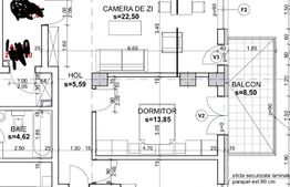 Apartament cu 3 camere, 71mp, zona Andrei Muresanu 