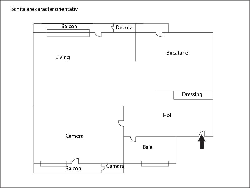 Apartament de vânzare 2 camere Floreşti - 12058AV | BLITZ Cluj-Napoca | Poza1