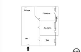 Apartament 1 camera, 30.64 mp, balcon, imobil finalizat in 2014, zona Porii!