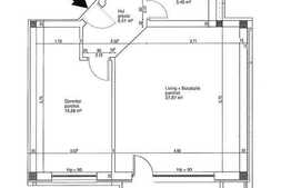 2 camere, 56.44 mp, semifinisat, zona Tauti! In curs de finalizare! Cu parcare!