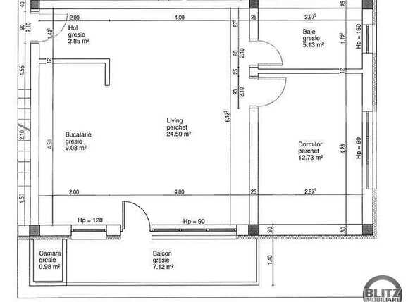 Apartament de vânzare 2 camere Floreşti - 12068AV | BLITZ Cluj-Napoca | Poza1