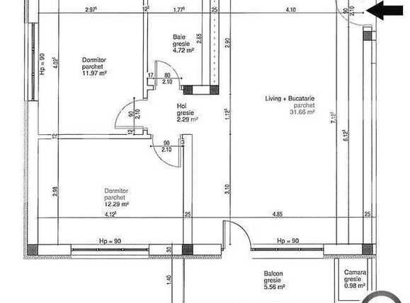 Apartament de vânzare 3 camere Floreşti - 12070AV | BLITZ Cluj-Napoca | Poza1