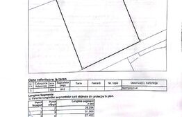 Teren intravilan, 842 mp, 27 ml front la drum, Cheile Baciului