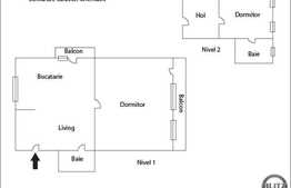 Apartament pe doua nivele, 104 mp, zona Muzeul Apei! A.C! Parcare cu CF!
