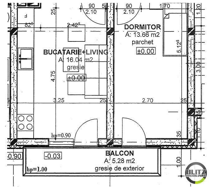Apartament de vânzare 2 camere Floreşti - 12085AV | BLITZ Cluj-Napoca | Poza1