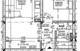 Vanzare 2 camere, 45.5 mp, semifinisat, zona Cetatii! In curs de finalizare!