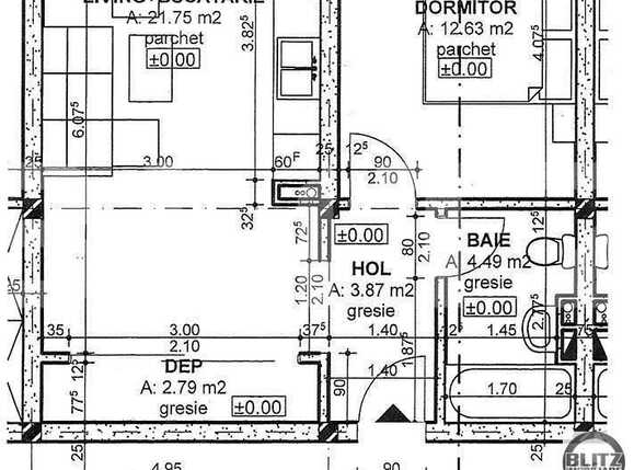 Apartament de vânzare 2 camere Floreşti - 12086AV | BLITZ Cluj-Napoca | Poza1
