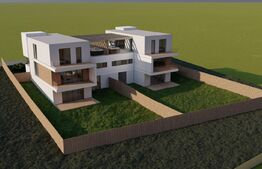 Teren cu autorizatie de constructie duplex, 1061 mp, zona Wonderland