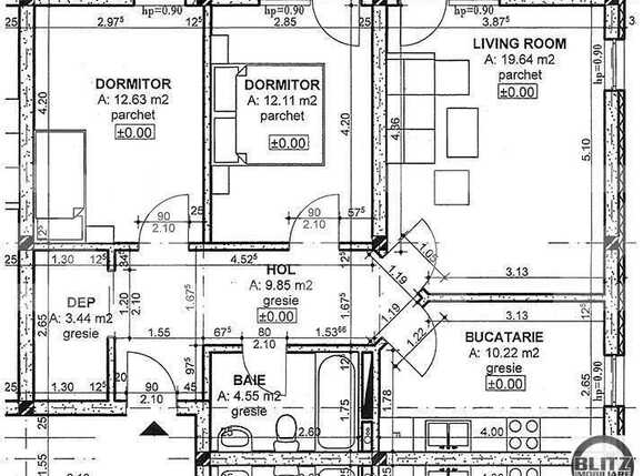 Apartament de vânzare 3 camere Floreşti - 12098AV | BLITZ Cluj-Napoca | Poza1